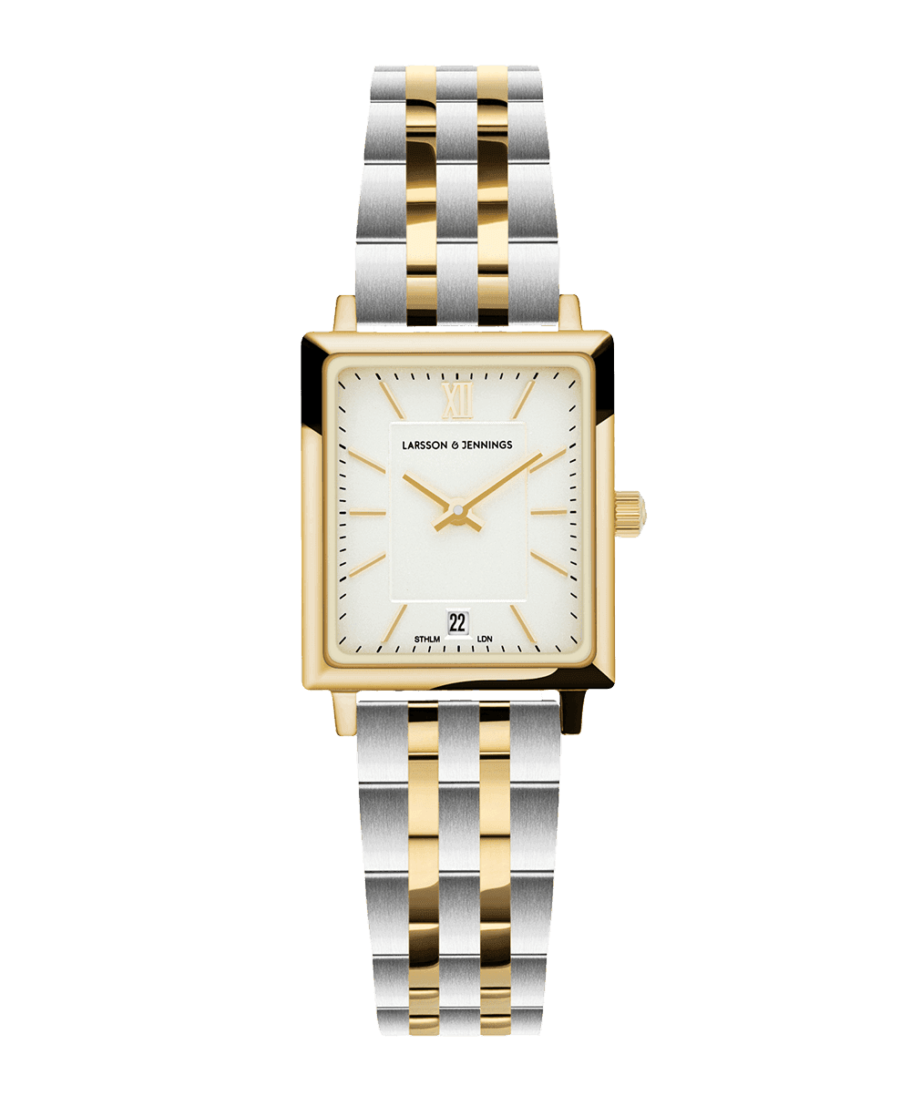 Boyfriend Mini Classic Mixed Gold 31mm - Larsson & Jennings | Official Store