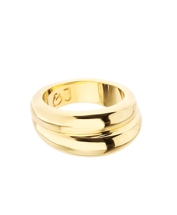 Meja Ring 18ct Gold Plated - Larsson & Jennings | Official Store