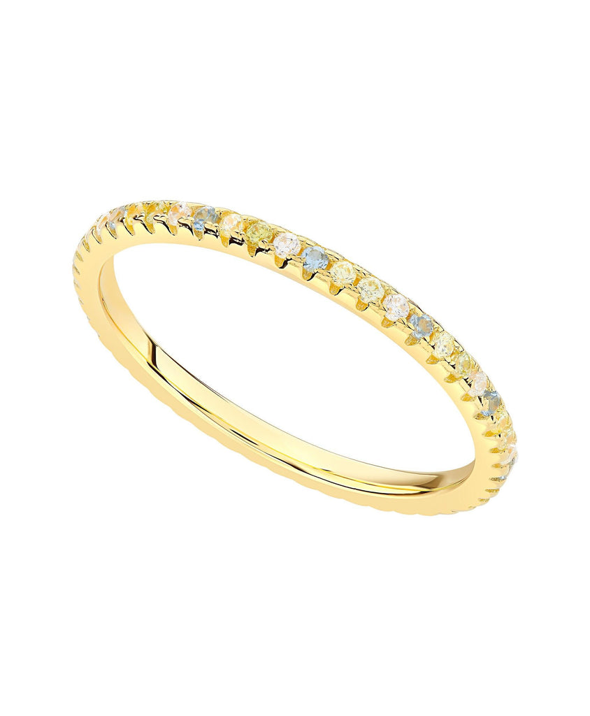 Mila Ring Multi 18ct Gold Plated - Larsson & Jennings | Official Store