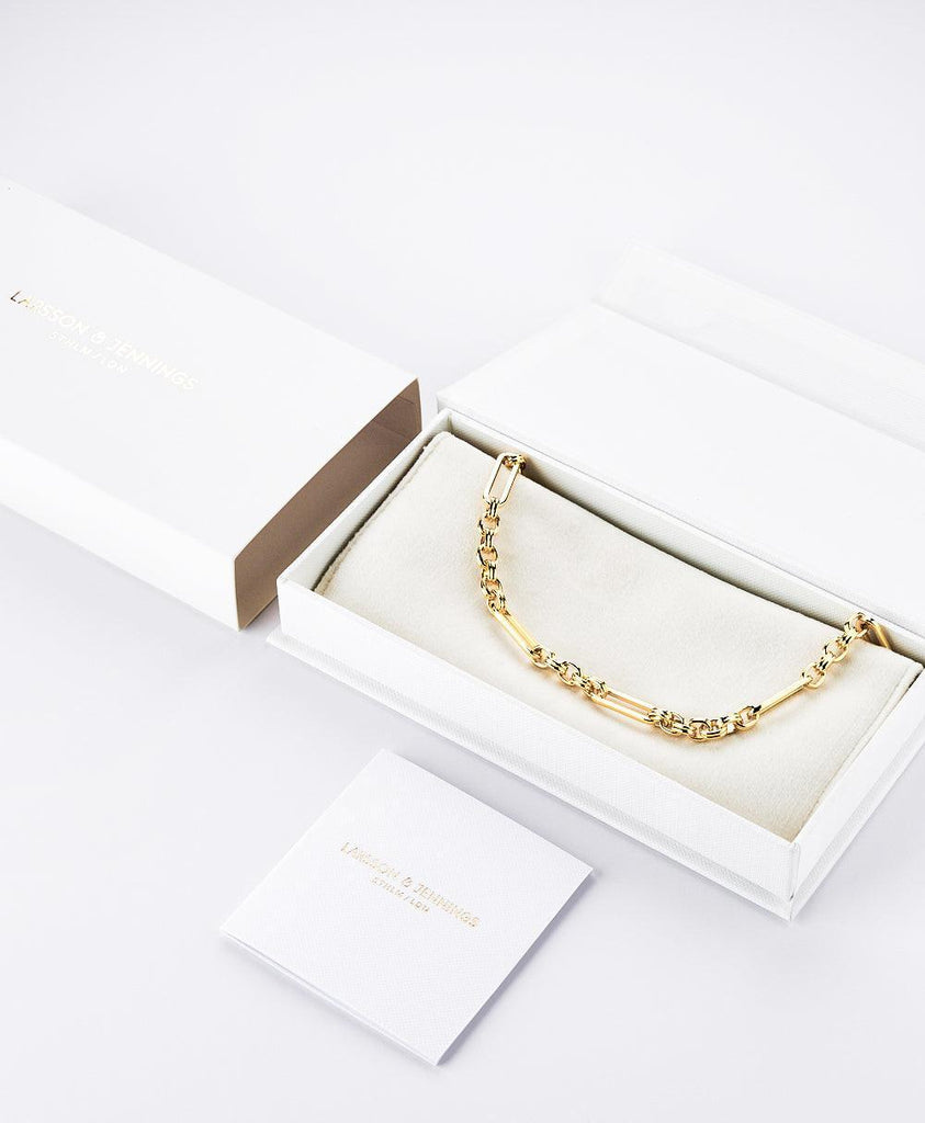 Lil Necklace 18ct Gold Plated - Larsson & Jennings | Official Store