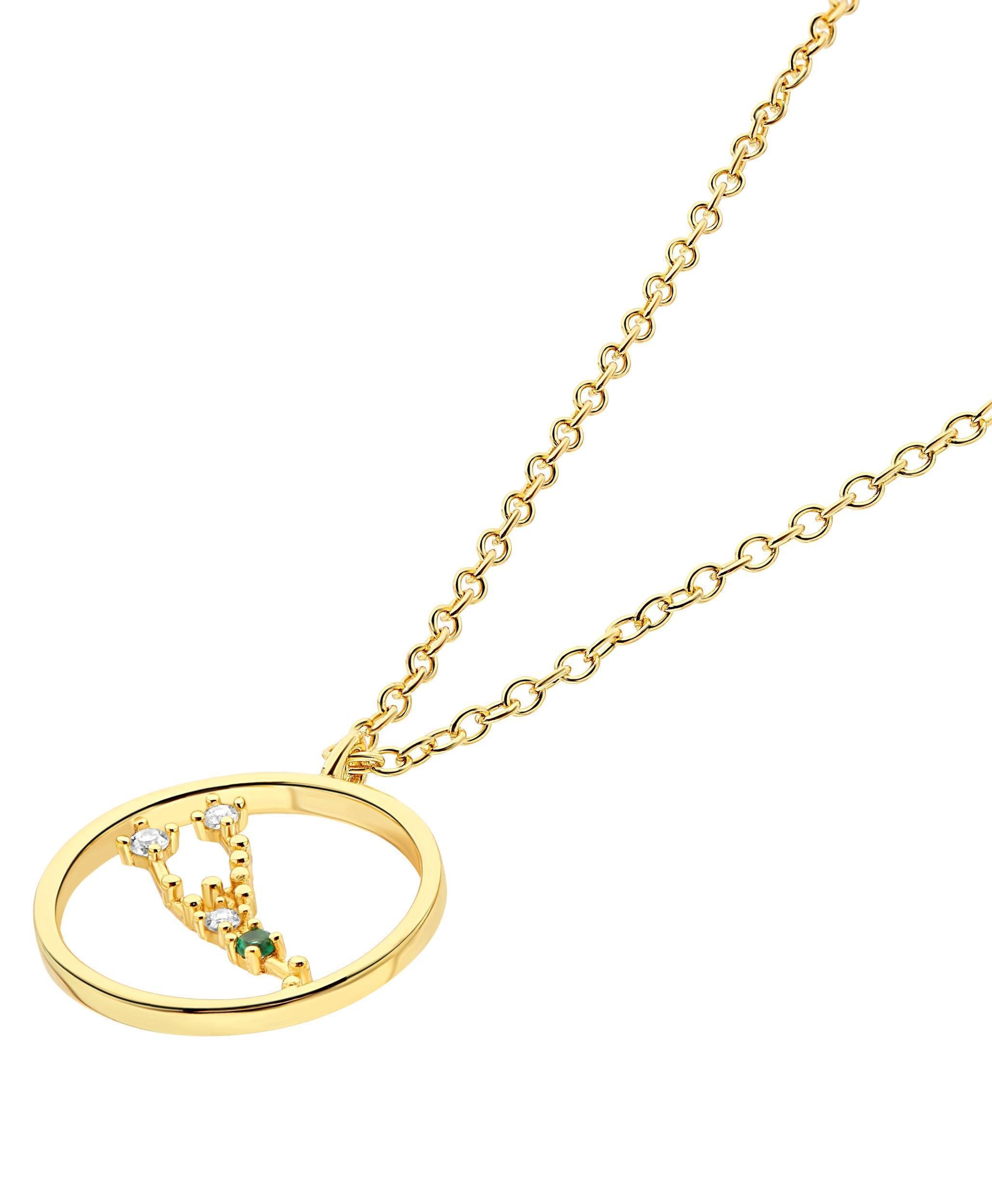Zodiac Necklace Taurus 18ct Gold Plated - Larsson & Jennings | Official Store