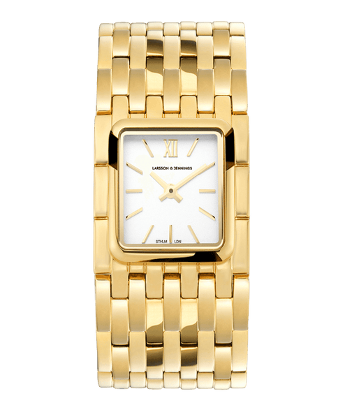 Tribeca Gold White 24mm – Larsson & Jennings | Official Store