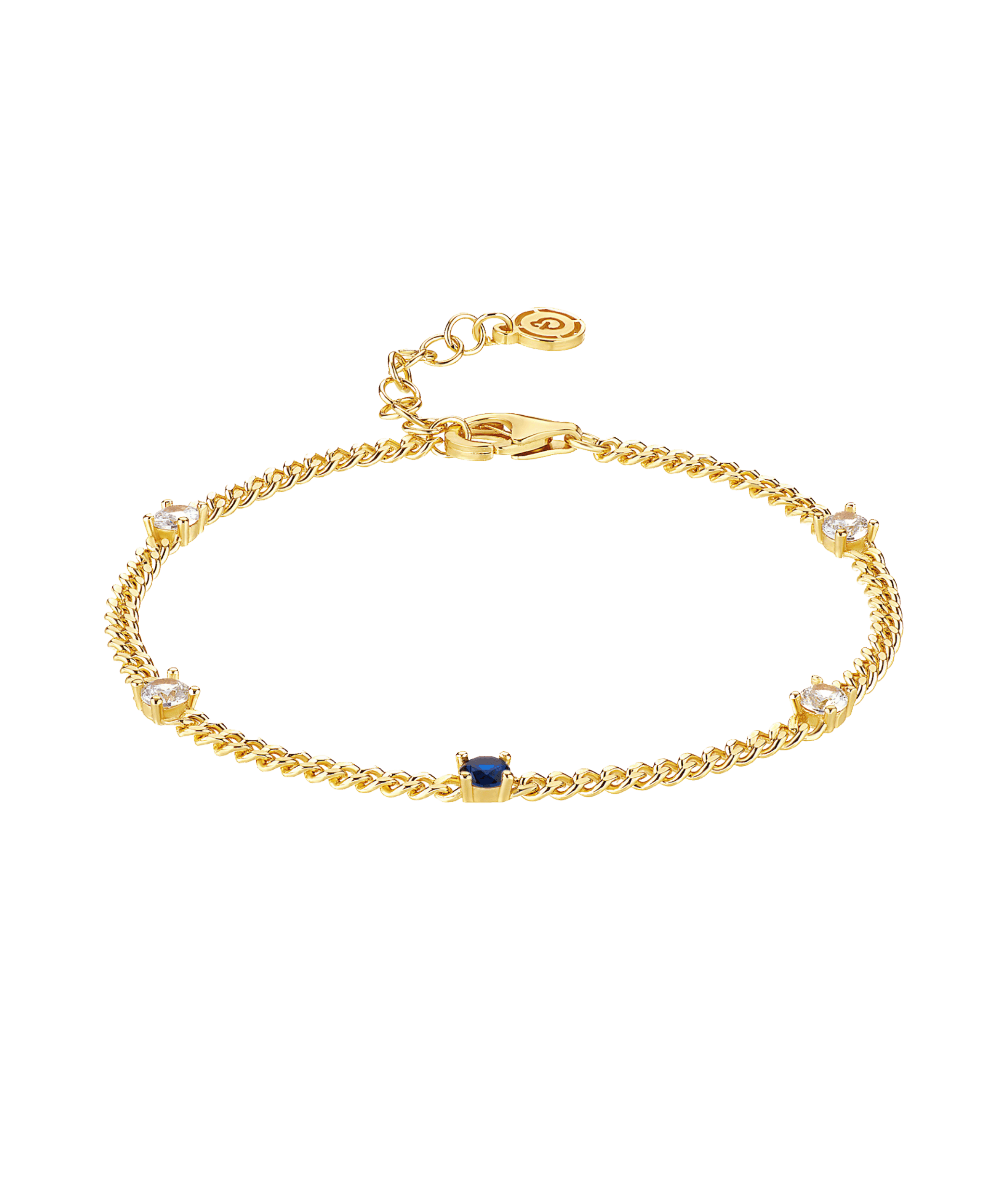 Birthstone Bracelet December 18ct Gold Plated - Larsson & Jennings | Official Store