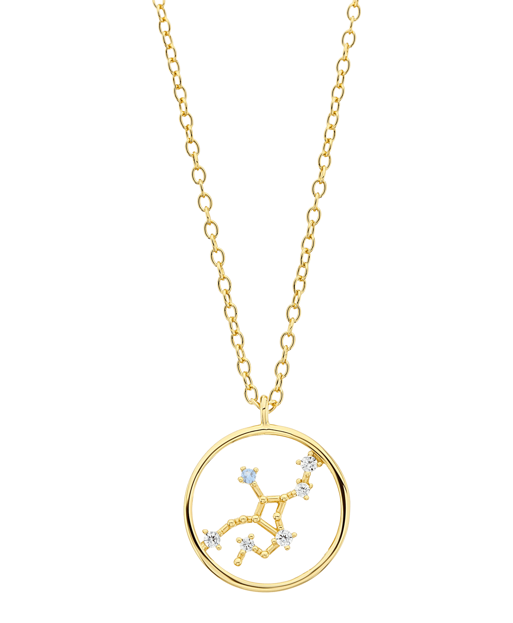 Zodiac Necklace Virgo 18ct Gold Plated - Larsson & Jennings | Official Store