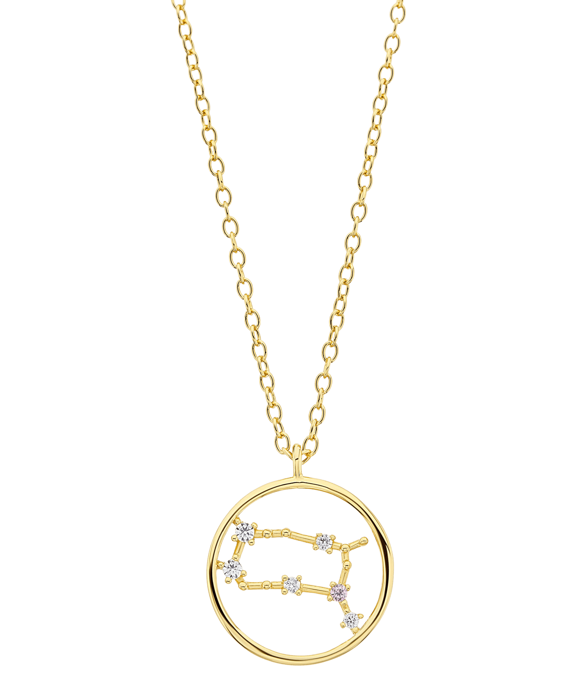 Zodiac Necklace Gemini 18ct Gold Plated – Larsson & Jennings