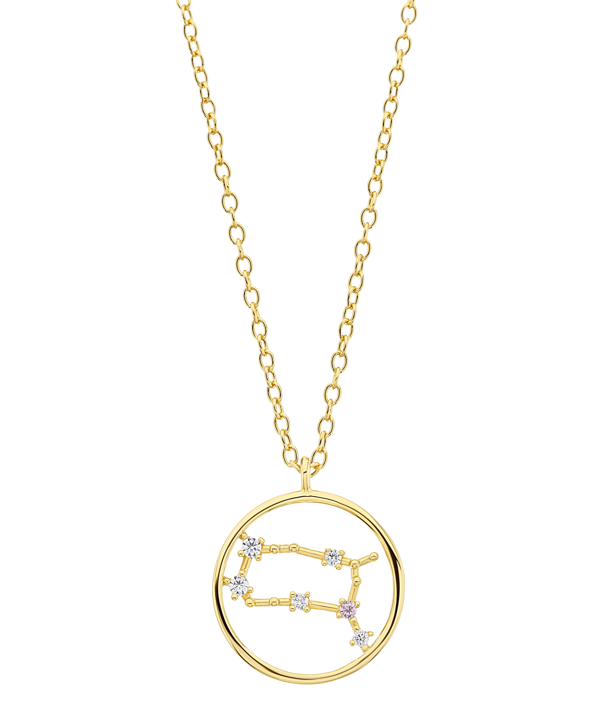 Zodiac Necklace Gemini 18ct Gold Plated - Larsson & Jennings | Official Store