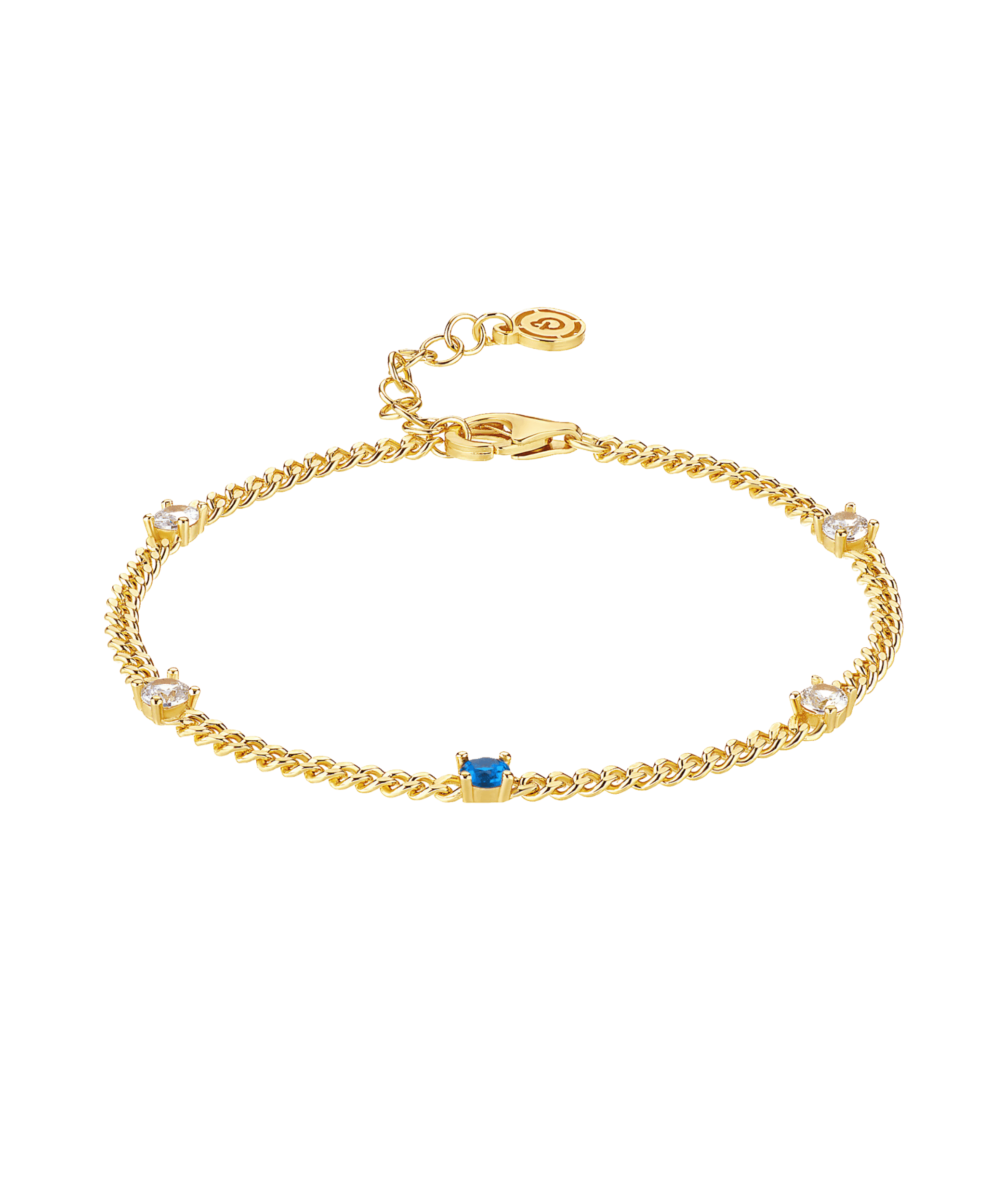 Birthstone Bracelet September 18ct Gold Plated - Larsson & Jennings | Official Store