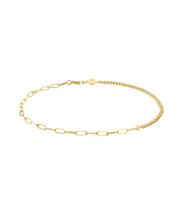 Vilma Anklet 18ct Gold Plated - Larsson & Jennings | Official Store