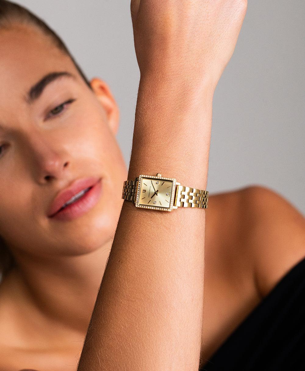 Boyfriend Mini Lumous Gold Gold 31mm – Larsson & Jennings