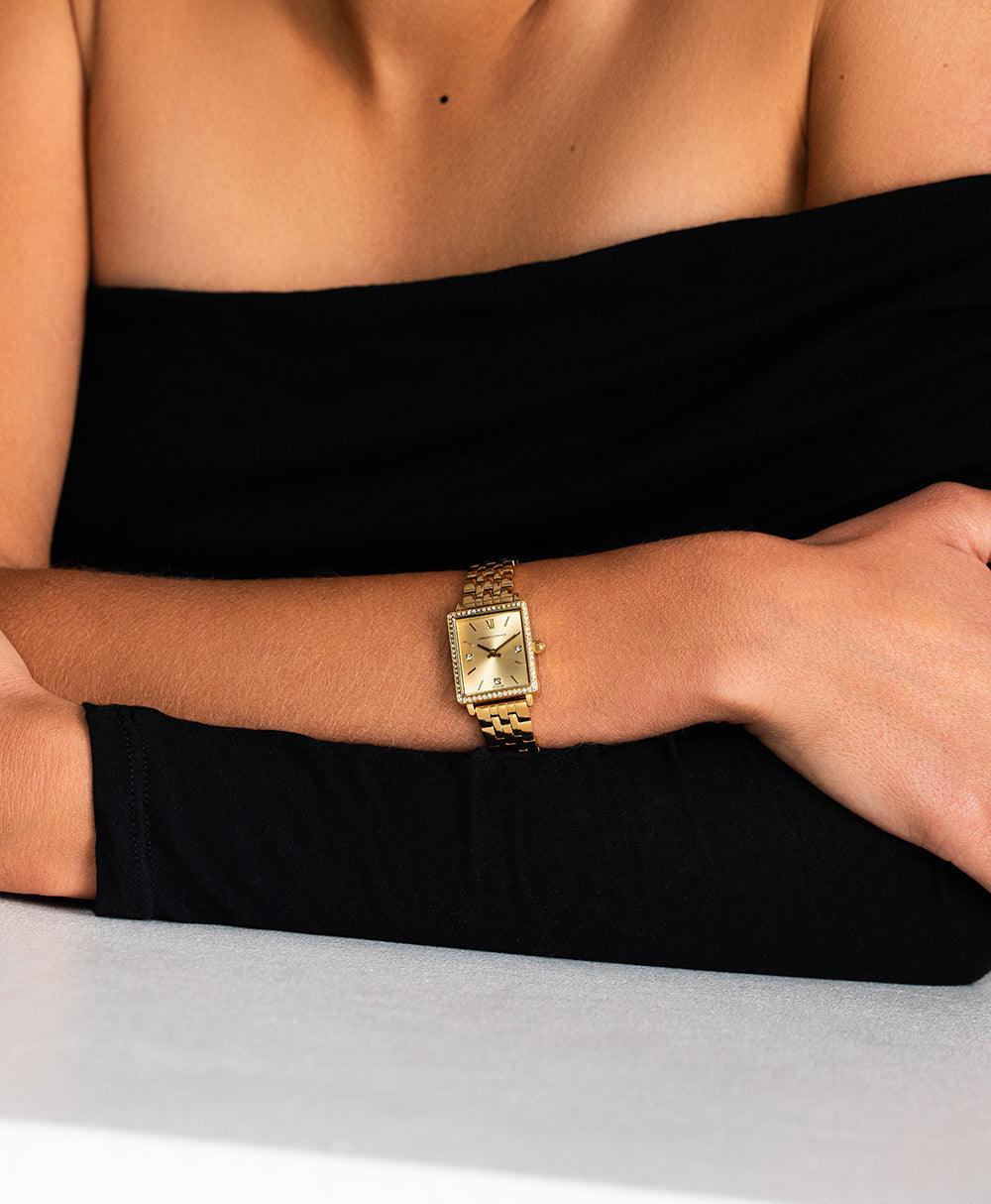 Boyfriend Mini Lumous Gold Gold 31mm – Larsson & Jennings