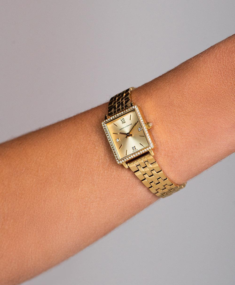 Boyfriend Mini Lumous Gold Gold 31mm – Larsson & Jennings