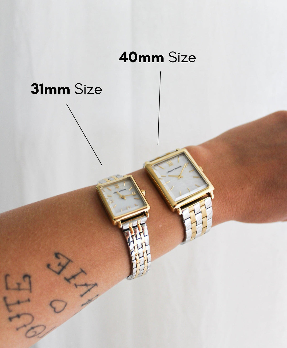 Boyfriend Mini Elevate Silver 31mm - Larsson & Jennings | Official Store