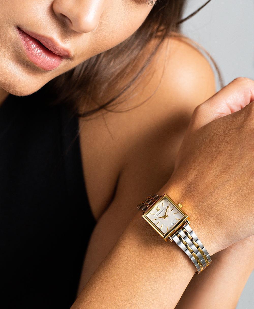 Boyfriend Mini Classic Mixed Gold 31mm – Larsson & Jennings