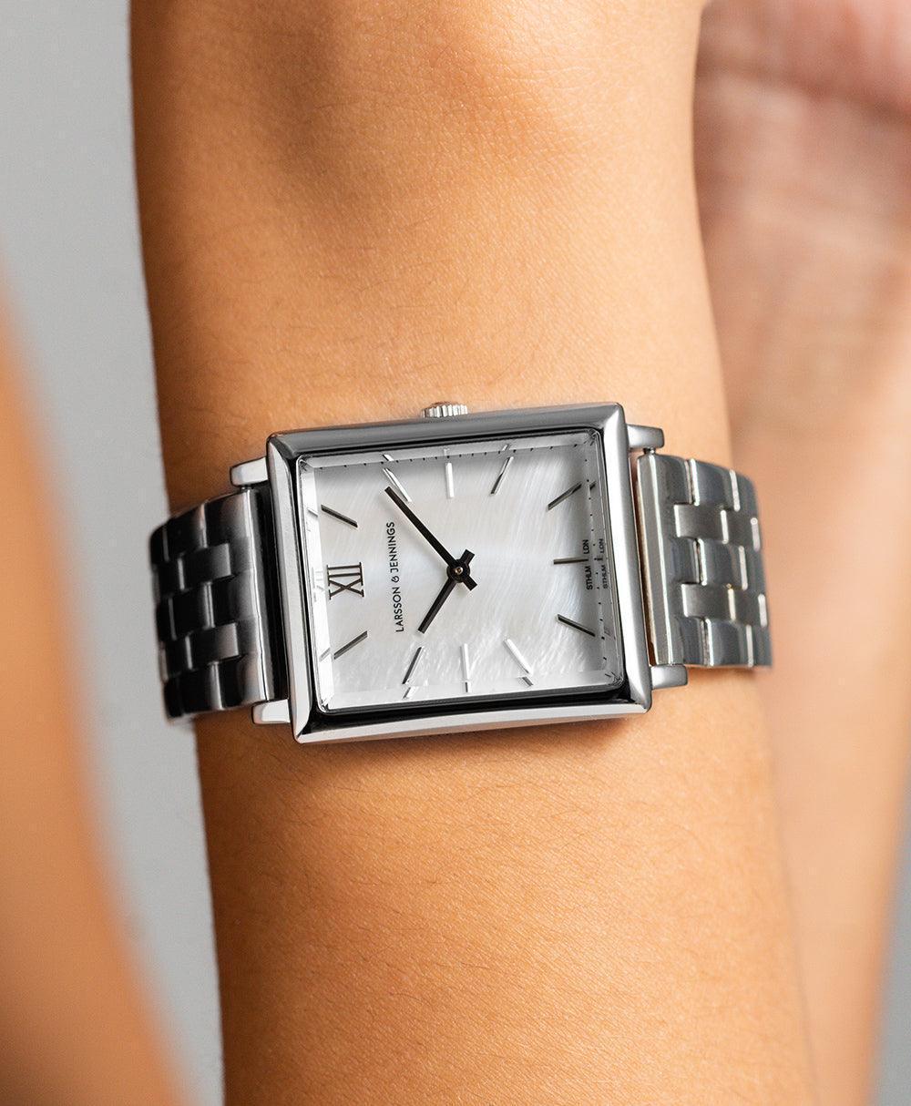 Boyfriend Elevate Silver 40mm - Larsson & Jennings | Official Store