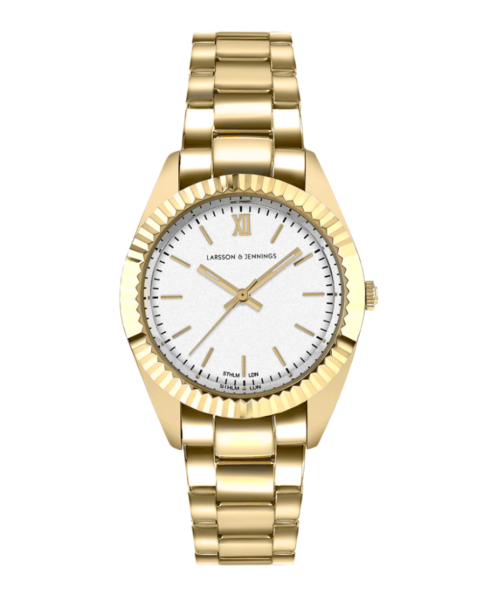 LARSSON & JENNINGS 腕時計 Jade Gold White 36mm – Larsson & Jennings | Official Store