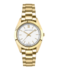 Jade Mixed Gold White 36mm – Larsson & Jennings | Official Store Jade Mixed Gold White 36mm – Larsson & Jennings | Official Store