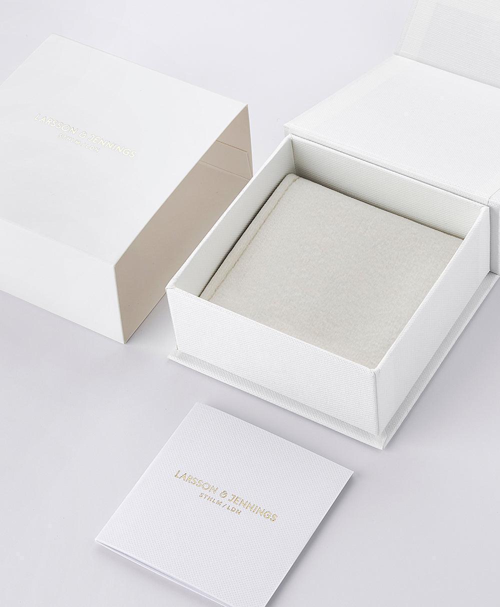 Sleek Name Necklace 18ct Gold Vermeil - Larsson & Jennings | Official Store