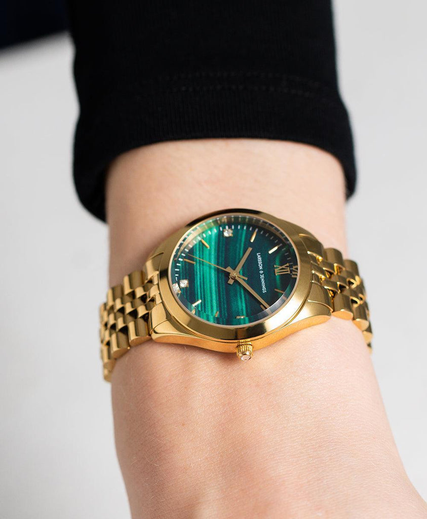 Vivid Elevate Gold Green 32mm - Larsson & Jennings | Official Store