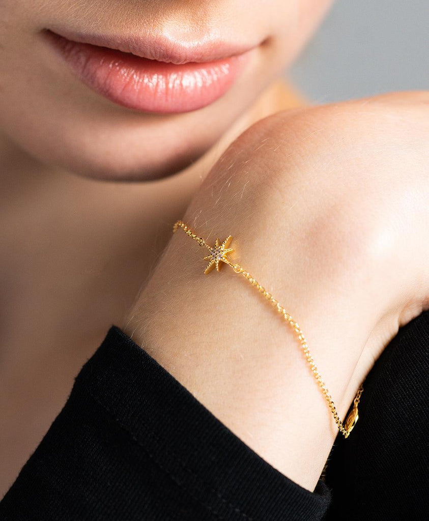 Hedda Bracelet 18ct Gold Plated - Larsson & Jennings | Official Store