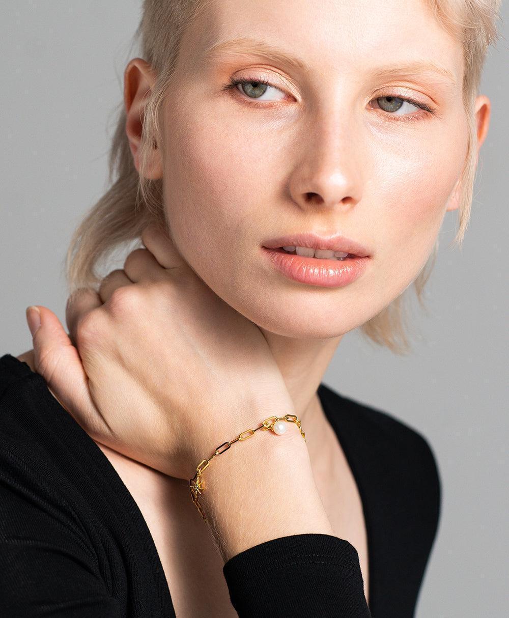 Mille Bracelet 18ct Gold Plated - Larsson & Jennings | Official Store