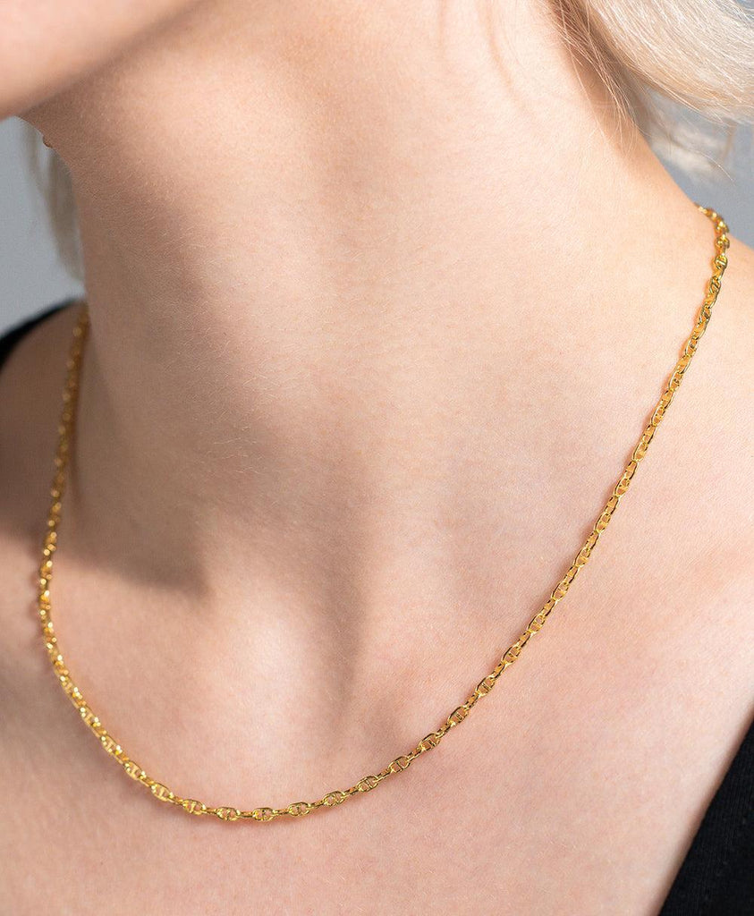 Alma Necklace 18ct Gold Plated - Larsson & Jennings | Official Store