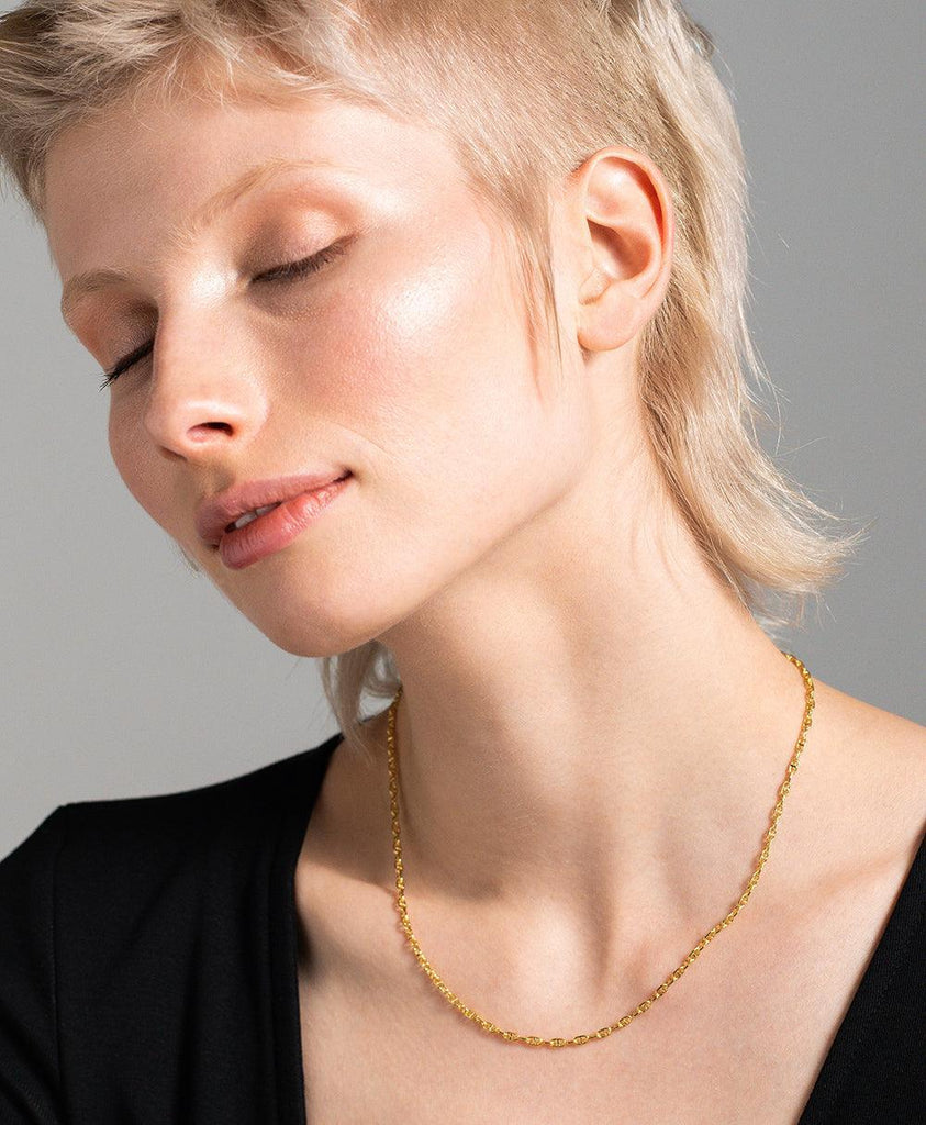 Alma Necklace 18ct Gold Plated - Larsson & Jennings | Official Store