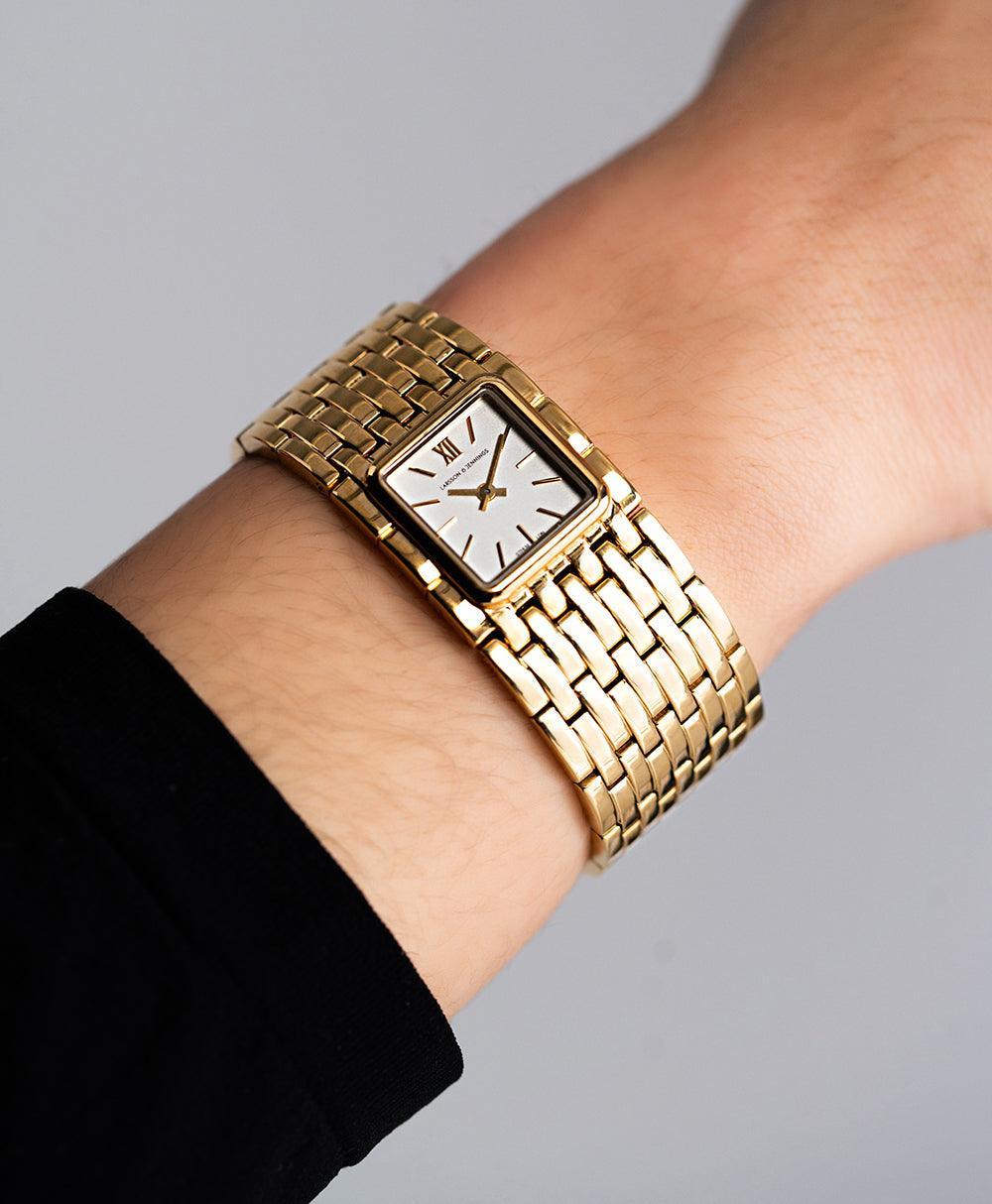 Tribeca Gold White 24mm – Larsson & Jennings | Official Store