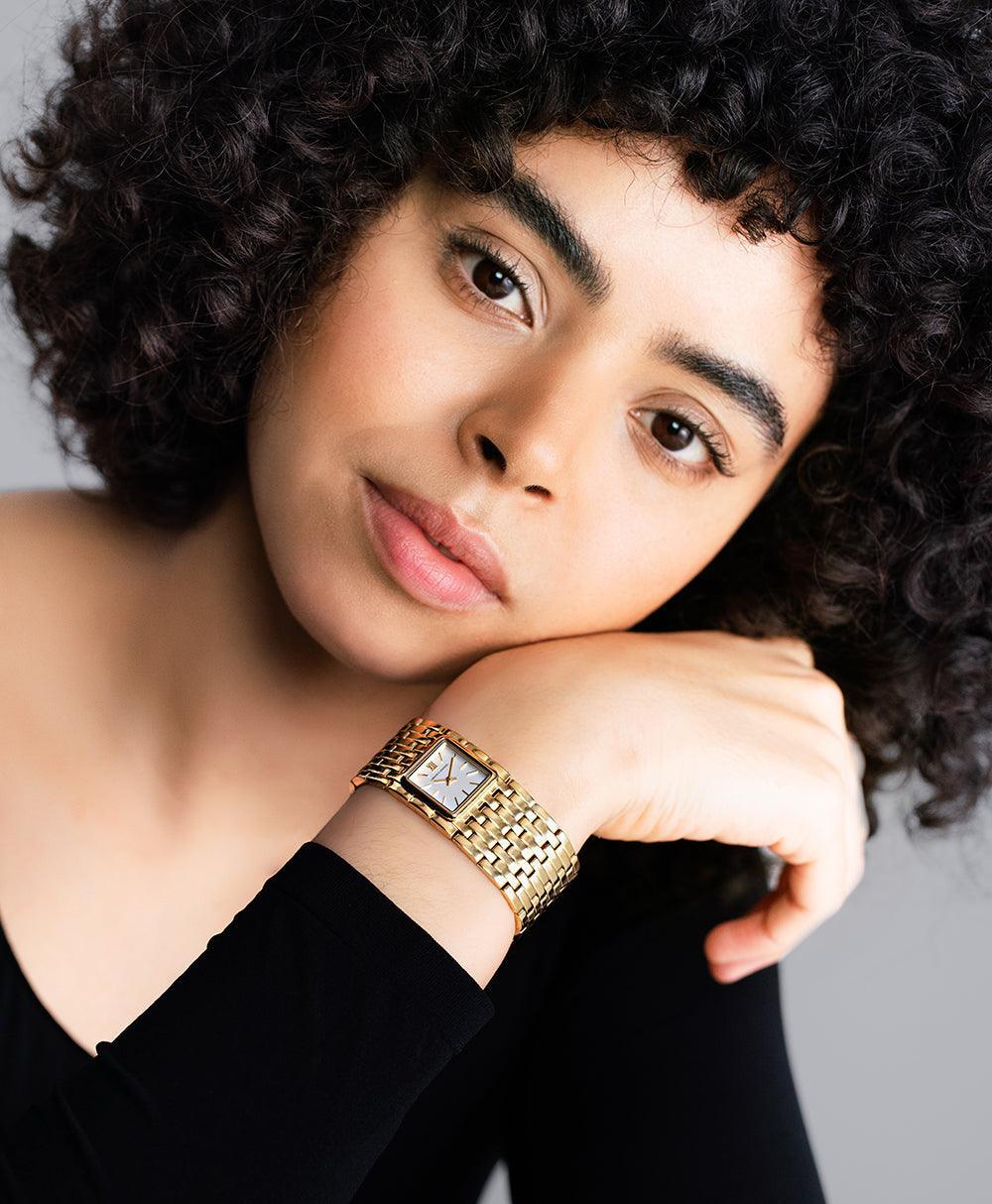 Tribeca Gold White 24mm – Larsson & Jennings | Official Store