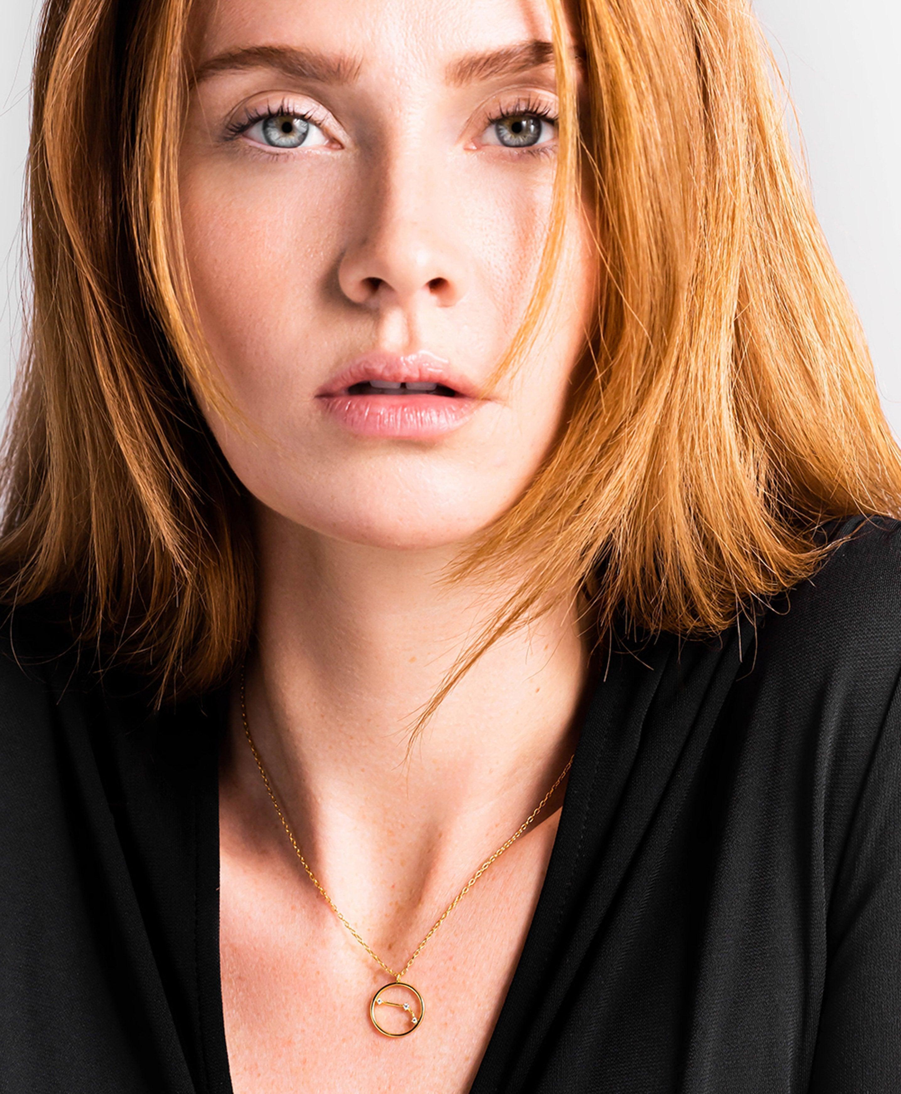 Zodiac Necklace Aries 18ct Gold Plated - Larsson & Jennings | Official Store