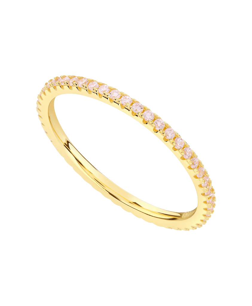 Mila Ring Rose 18ct Gold Plated - Larsson & Jennings | Official Store