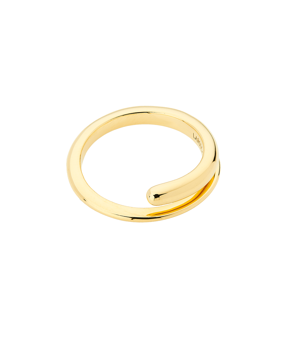 Tove Ring 18ct Gold Plate