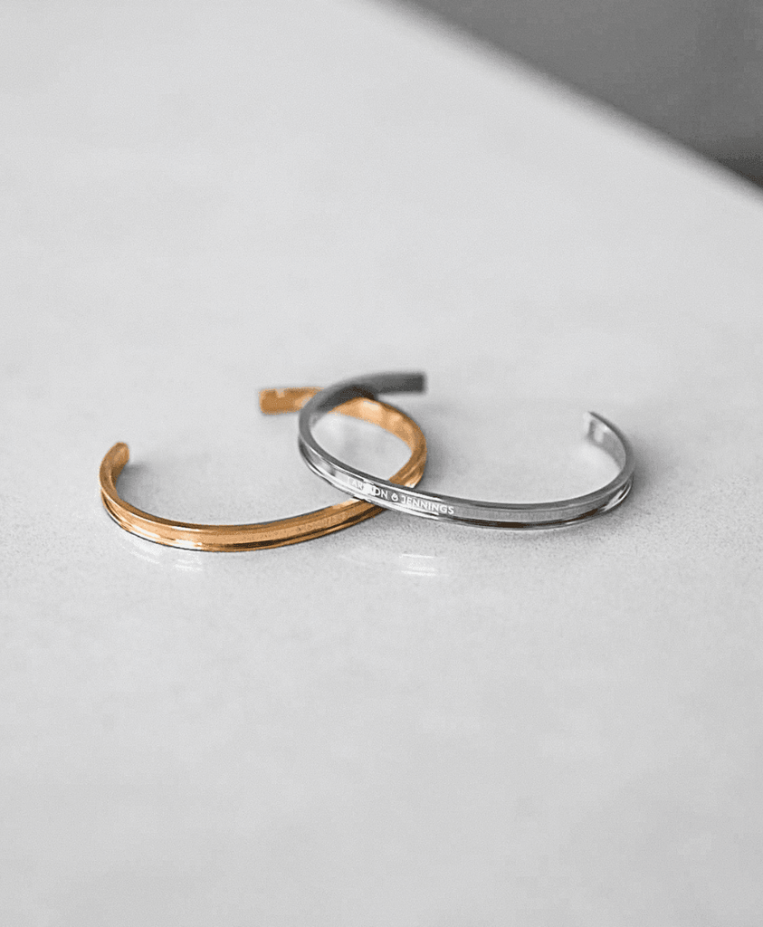 Classic Rose Gold Bangle - Larsson & Jennings | Official Store