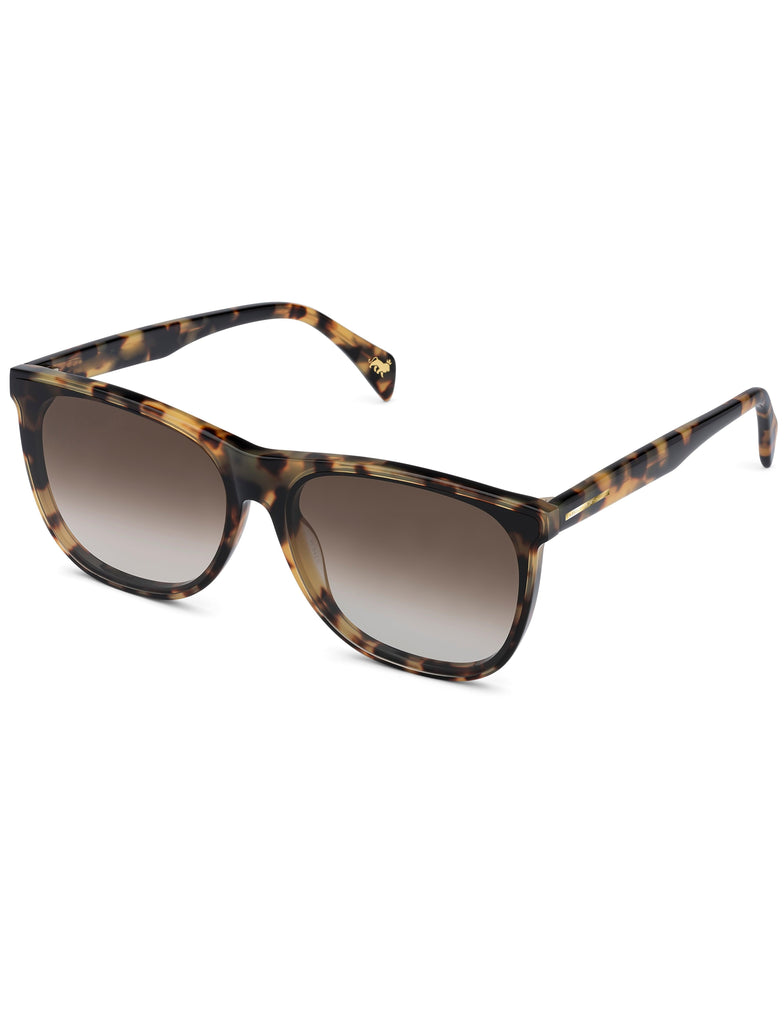 Light Havana Wayfarer Sunglasses - Larsson & Jennings | Official Store