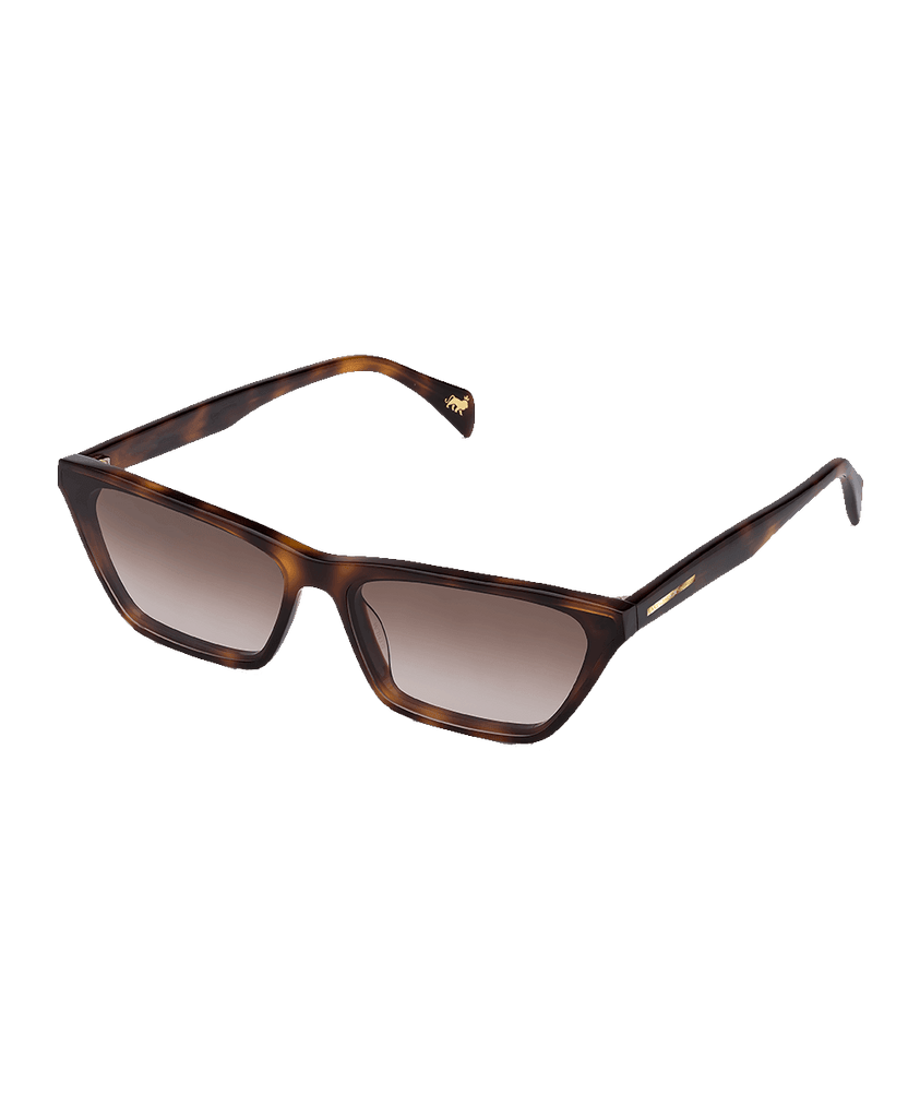 Dark Havana Cat Eye Sunglasses - Larsson & Jennings | Official Store