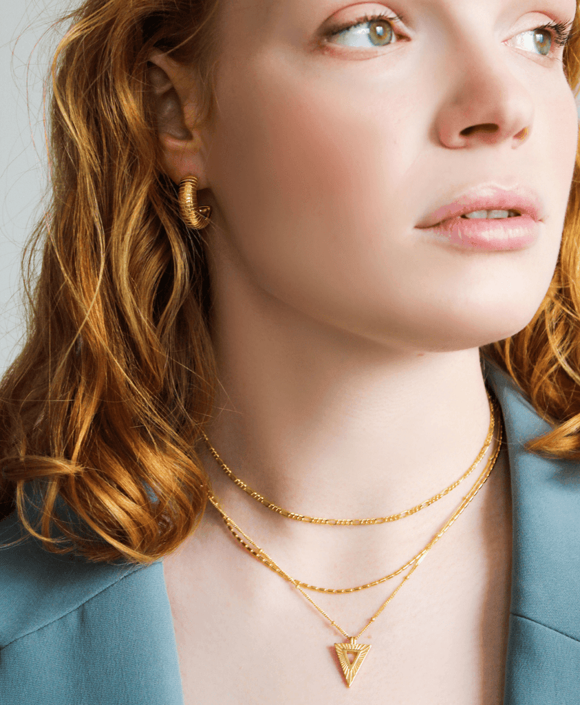 Selene Choker 18ct Gold Plate - Larsson & Jennings | Official Store