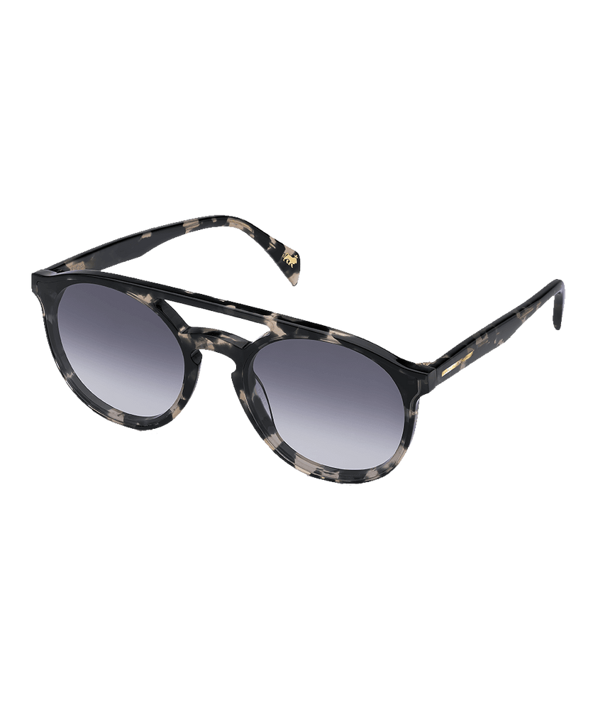 Grey Havana Aviator Sunglasses - Larsson & Jennings | Official Store