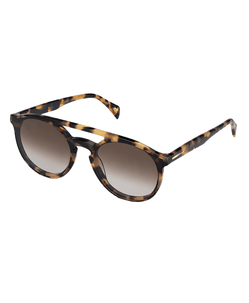 Light Havana Aviator Sunglasses - Larsson & Jennings | Official Store