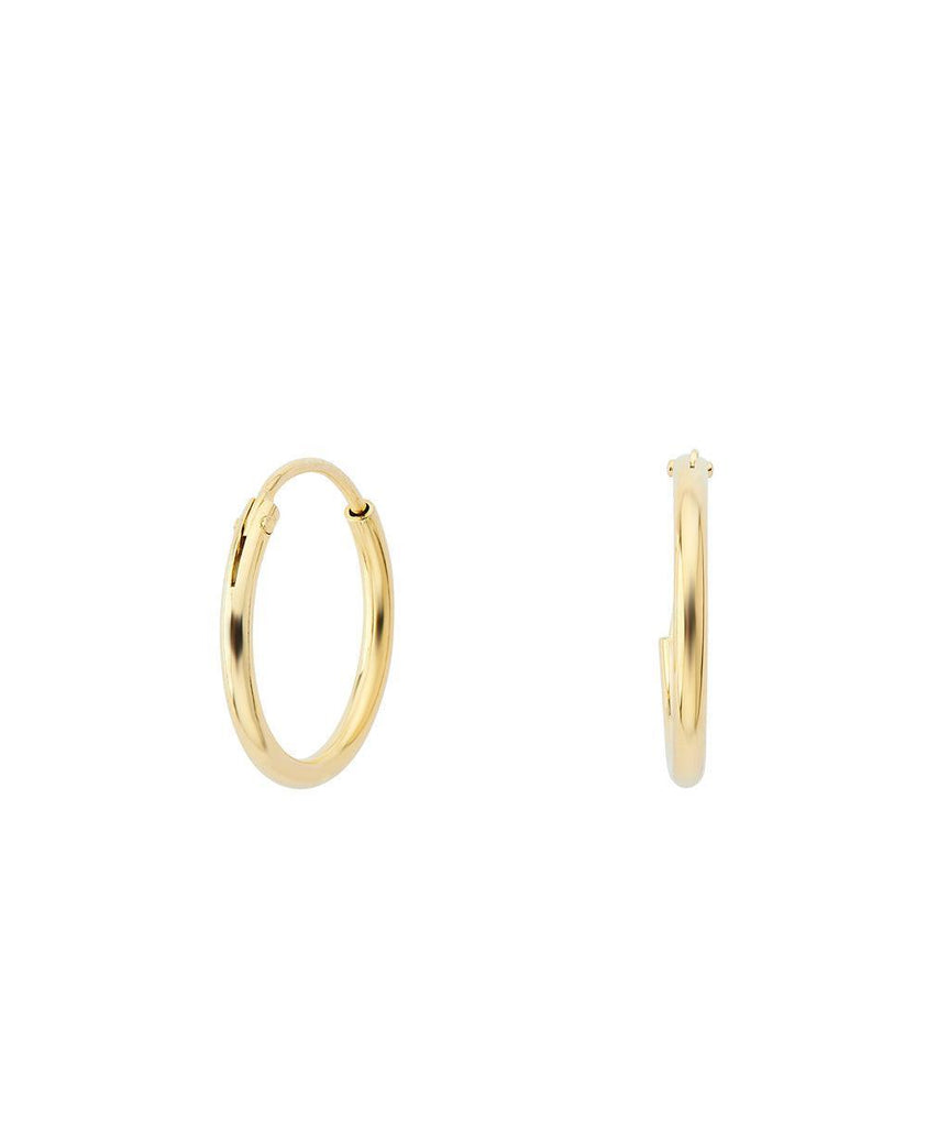 Aya Mini Creole 18ct Gold Plated - Larsson & Jennings | Official Store