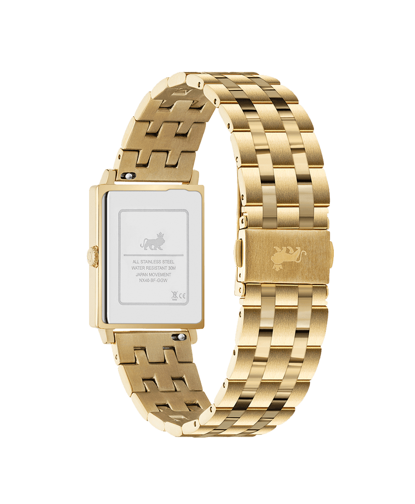Boyfriend Classic Gold White 40mm – Larsson & Jennings | Official Store