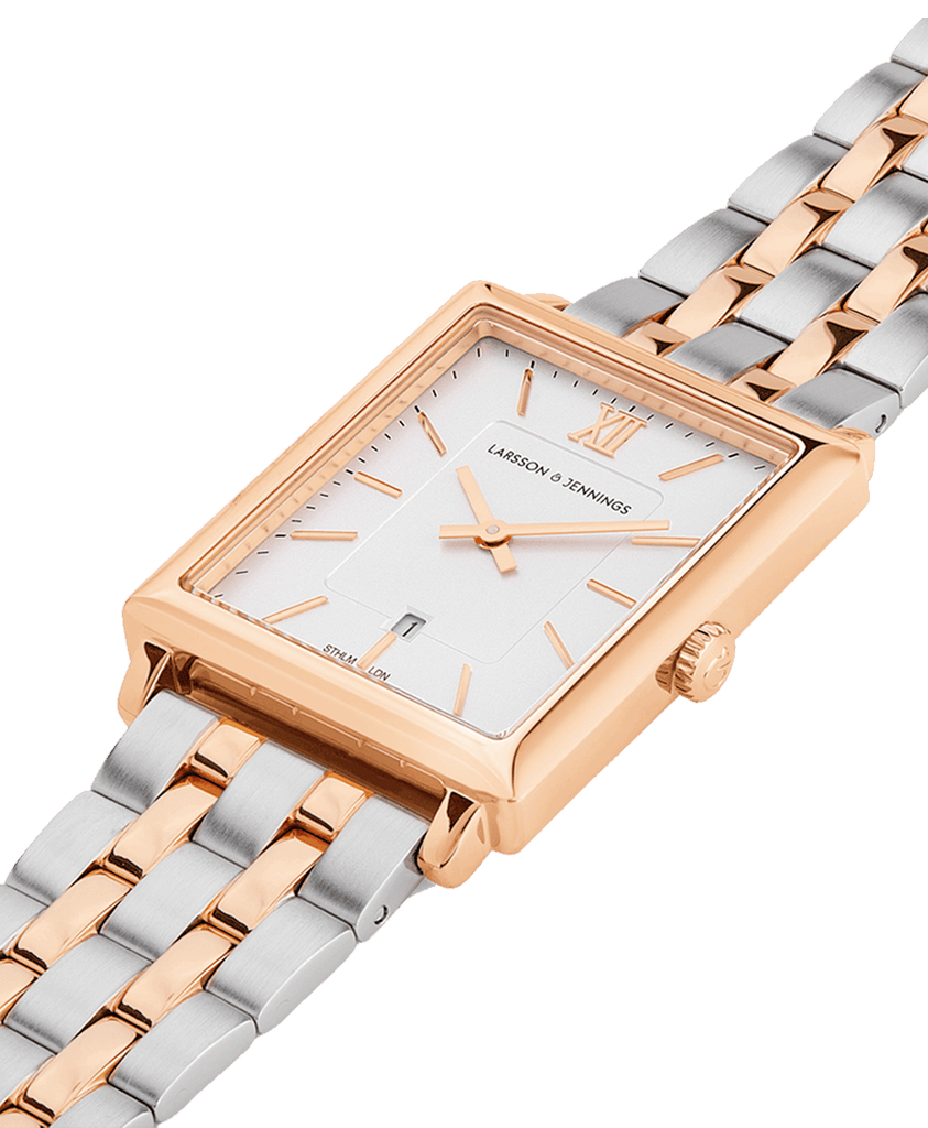 Boyfriend Classic Mixed Rose Gold 40mm - Larsson & Jennings | Official Store