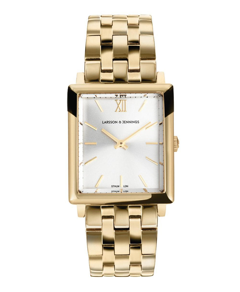 Boyfriend Elevate Gold White 40mm - Larsson & Jennings | Official Store