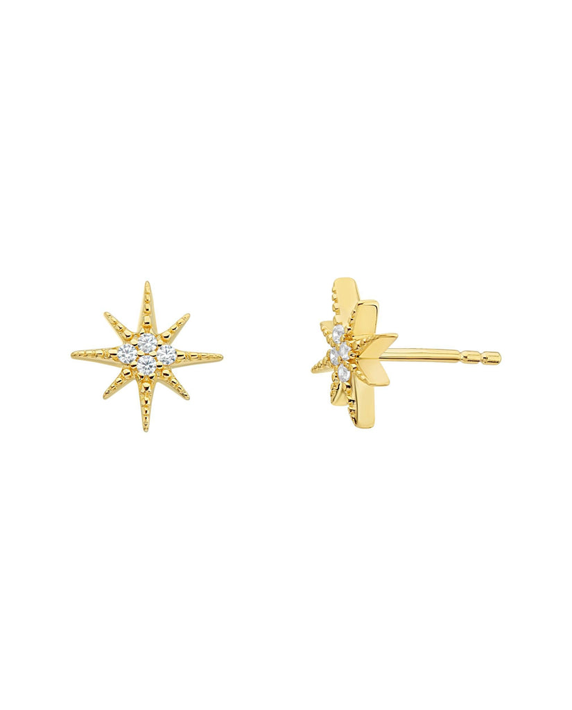 Hedda Earrings 18ct Gold Plated - Larsson & Jennings | Official Store