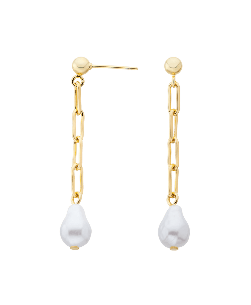 Iben Earring 18ct Gold Plated - Larsson & Jennings | Official Store