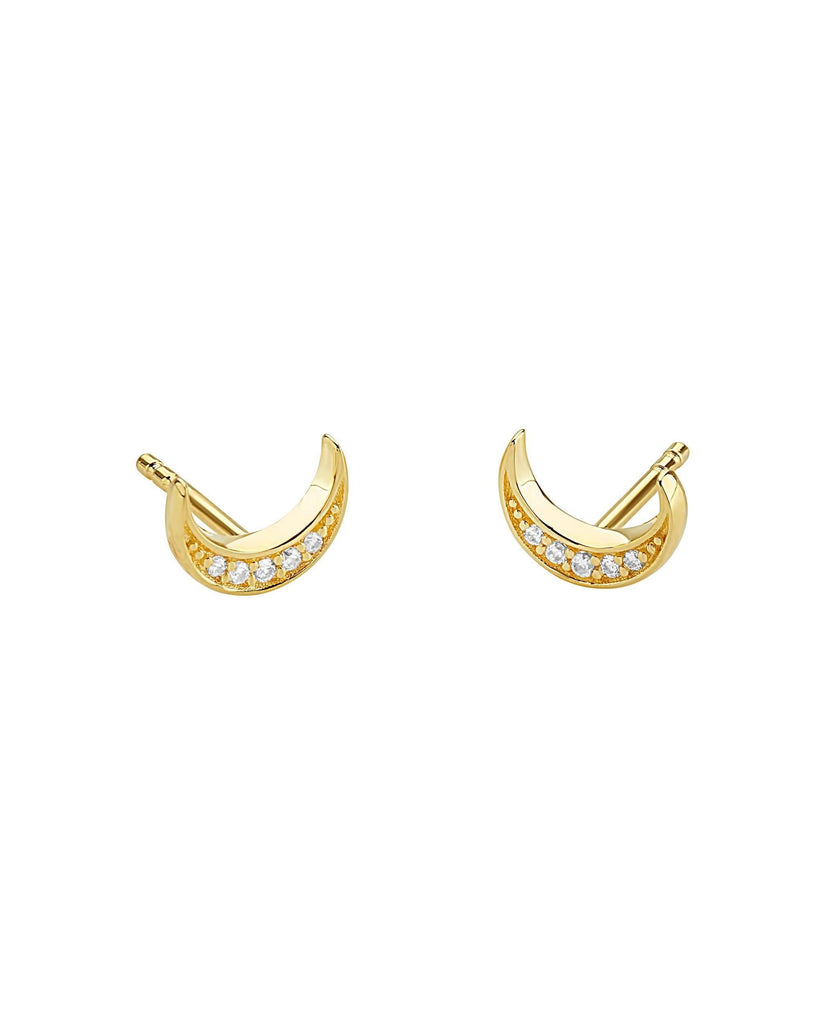 Luna Earrings 18ct Gold Plated - Larsson & Jennings | Official Store