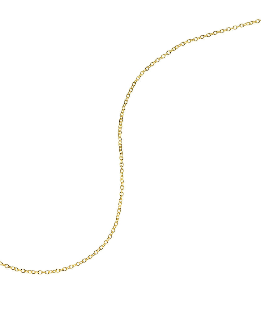 Luv Necklace White 18ct Gold Plated - Larsson & Jennings | Official Store