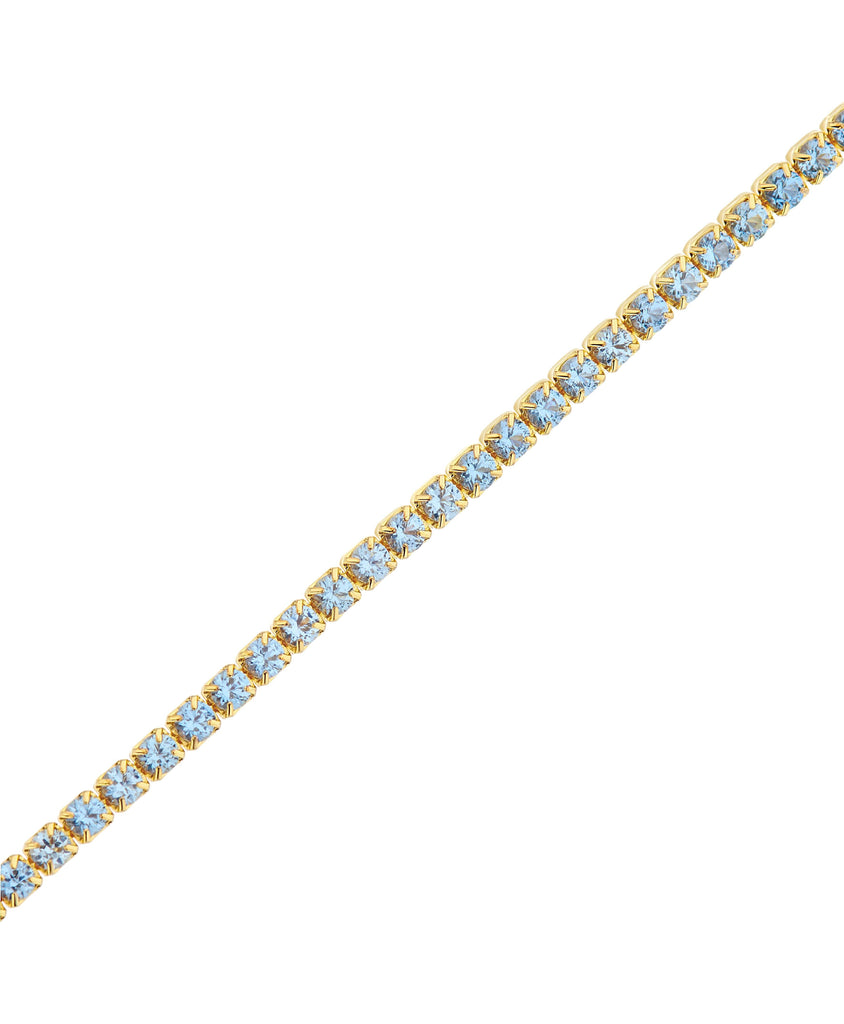 Mila Necklace Blue 18ct Gold Plated - Larsson & Jennings | Official Store