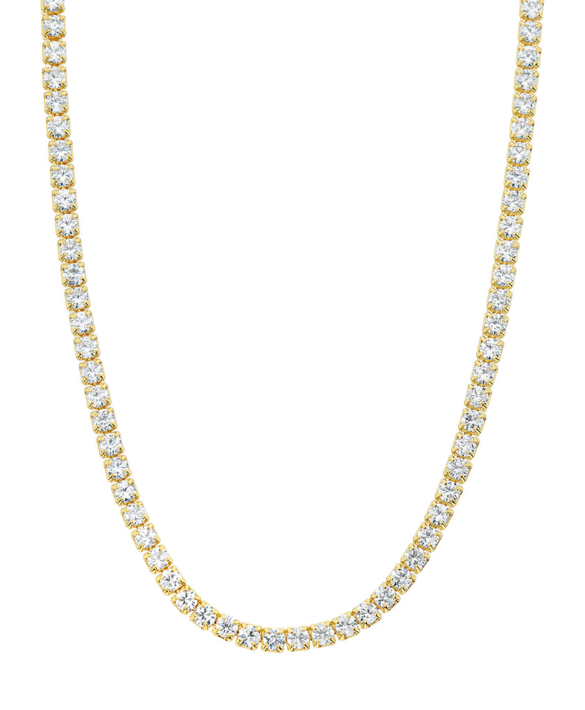 Mila Necklace White 18ct Gold Plated - Larsson & Jennings | Official Store