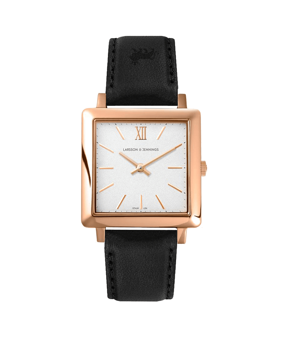 Cuir Norse 34mm Or Rose Blanc