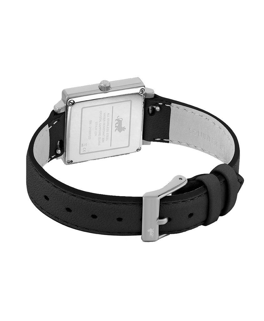 Norse Leather 34mm Silver White - Larsson & Jennings | Official Store