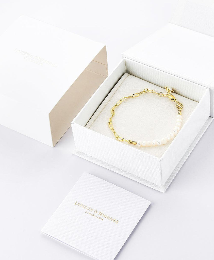 Iben Bracelet 18ct Gold Plated - Larsson & Jennings | Official Store